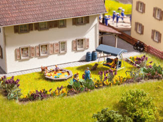 Noch H0 mini hobbydoos - In de tuin - Modeltreinshop