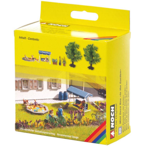 Noch H0 mini hobbydoos - In de tuin - Modeltreinshop