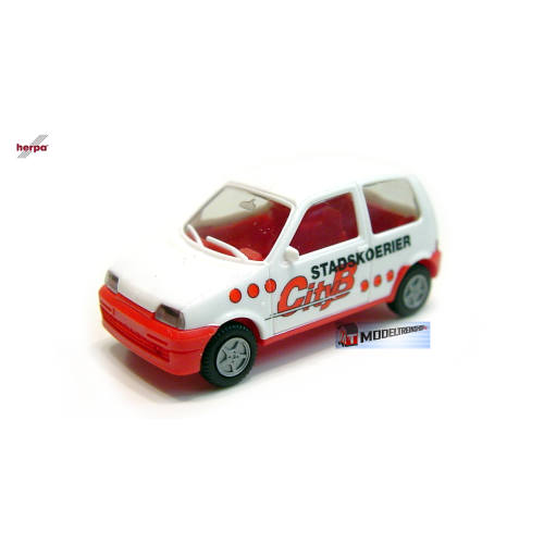 1396 Fiat Cinquecento stadskoerier CityB - Modeltreinshop