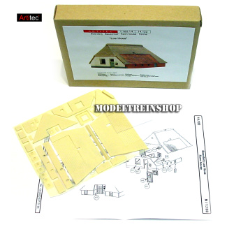 Artitec N 14.122 Boerderij Los Hoes bouwpakket uit resin, ongeverfd - Modeltreinshop