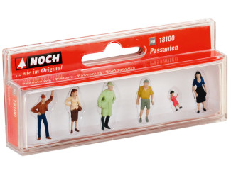 Noch H0 18100 Voetgangers - Modeltreinshop