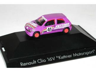 Herpa H0 181396 Renault clio 16V Kettner Motorsport - Modeltreinshop