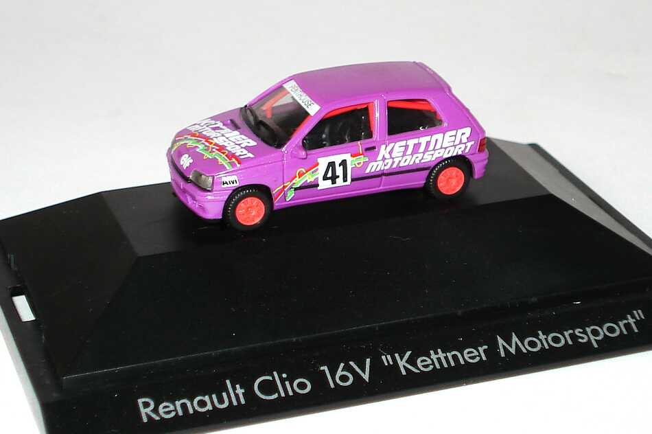 Herpa H0 181396 Renault clio 16V Kettner Motorsport - Modeltreinshop