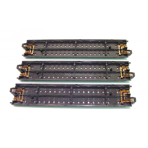 Marklin Alpha Rail 2001 Rechte rail 18 cm 3 stuks - Modeltreinshop