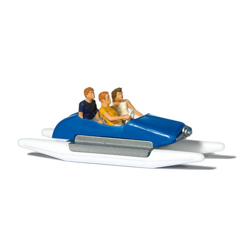 Preiser H0 10682 Familie in waterfiets I - Modeltreinshop