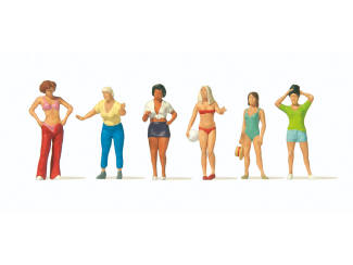 Preiser H0 10704 Figuren op de Camping - Modeltreinshop