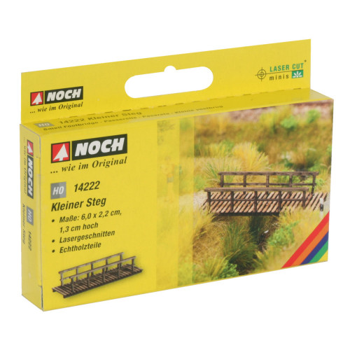 Noch H0 14222 Kleine voetbrug - Modeltreinshop