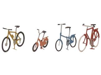 Artitec H0 387.01 Fietsen modern kant-en-klaar, geverfd - Modeltreinshop