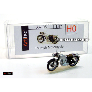 Artitec H0 387.05 Motor Triumph civiel zilver kant en klaar geverfd - Modeltreinshop