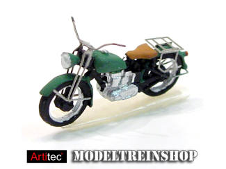 Artitec H0 387.05 Motor Triumph civiel, groen, kant en klaar, geverfd - Modeltreinshop