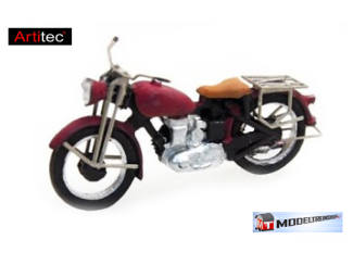 Artitec H0 387.05 Motor Triumph civiel rood kant en klaar geverfd - Modeltreinshop