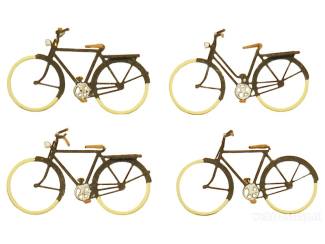 Artitec H0 387.27 Duitse fietsen (1920-1960) kant-en-klaar, geverfd - Modeltreinshop