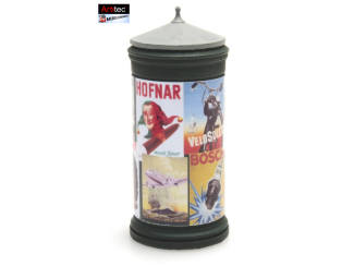 Artitec H0 387.299 Reclamezuil kant en klaar resin, geverfd - Modeltreinshop