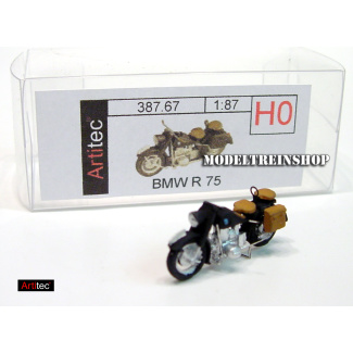 Artitec H0 387.67 BMW R75 civiel kant en klaar geverfd - Modeltreinshop