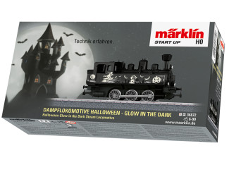 Marklin H0 36872 Stoomlocomotief Halloween - Glow in the Dark - Modeltreinshop