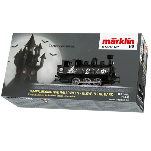 Marklin H0 36872 Stoomlocomotief Halloween - Glow in the Dark - Modeltreinshop