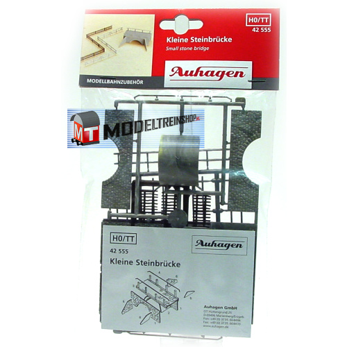 Auhagen H0 42555 Kleine stenen brug inclusief Hekjes - Modeltreinshop