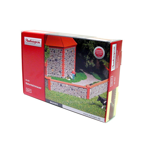 Auhagen H0 42651 Natuur Stenen Muur - Modeltreinshop