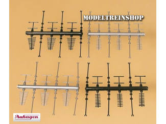 Auhagen H0 42653 Antennes 24 stuks - Modeltreinshop