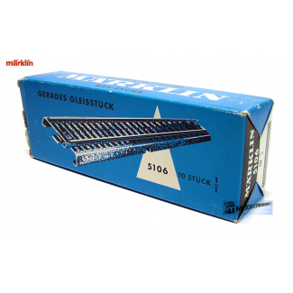 Marklin M Rail H0 5106 Recht 1/1 10 stuks in OVP - Modeltreinshop