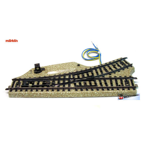 Marklin M Rail H0 5118 Elektrische rechte wissel Links - Modeltreinshop