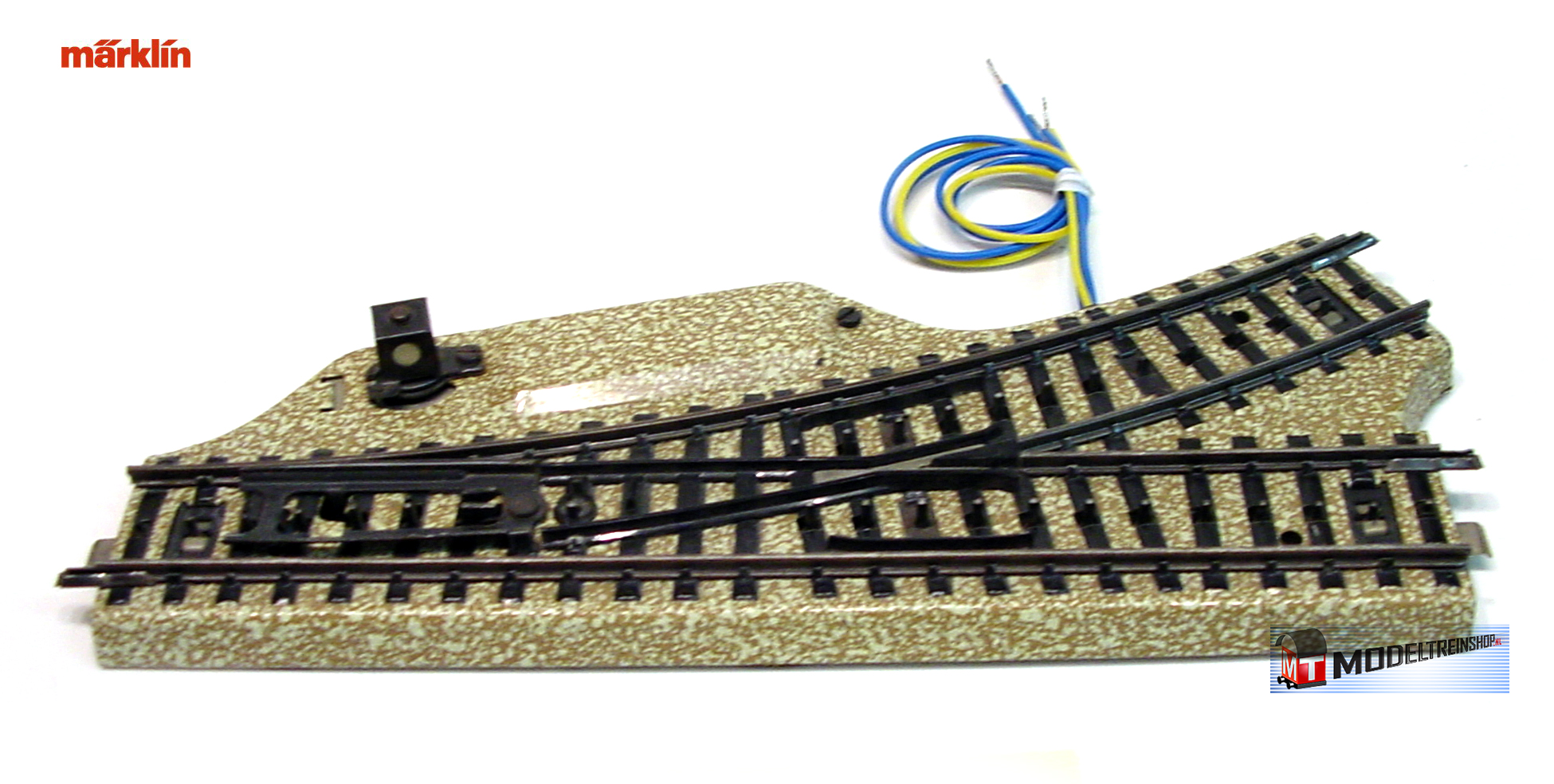 Marklin M Rail H0 5118 Elektrische rechte wissel Links - Modeltreinshop