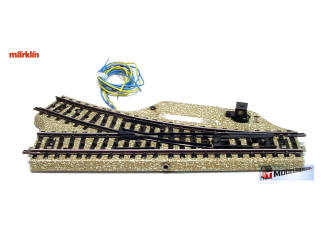 Marklin M Rail H0 5119 Elektrische rechte wissel Rechts - Modeltreinshop