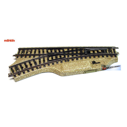 Marklin M Rail H0 5122 Rechte Handwissel Links - Modeltreinshop