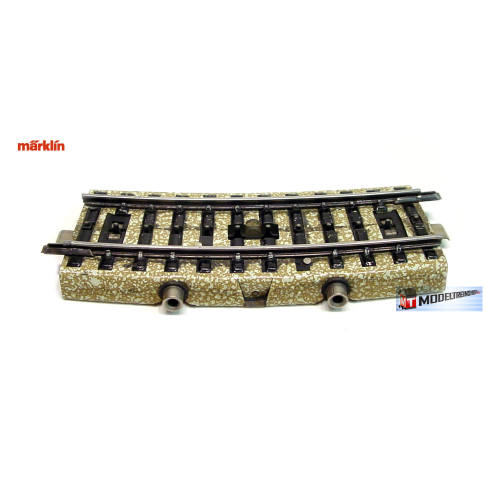 Marklin M Rail H0 5147 Gebogen Schakelrail - Modeltreinshop