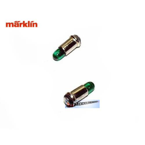 Marklin H0 600020 Lampje met Steekfitting Groen