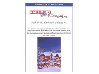 Noch H0 66412 Kerstmarkt kramen - Modeltreinshop