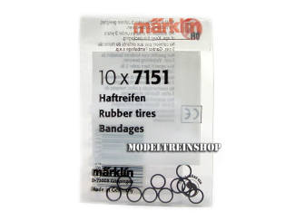 Marklin H0 7151 Rubber Antislip Banden - Modeltreinshop