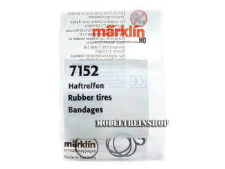 Marklin H0 7152 Rubber Antislip Banden - Modeltreinshop