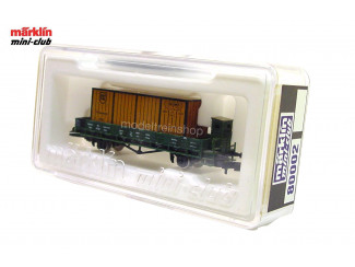 Marklin Z 80002 Museumwagen 1991 Rungenwagen m. Bremserhaus und Co - Modeltreinshop