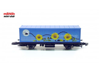 Marklin Z 81510 - 8615 Containerwagen Solar - Modeltreinshop