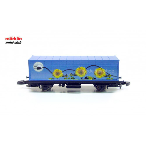 Marklin Z 81510 - 8615 Containerwagen Solar - Modeltreinshop