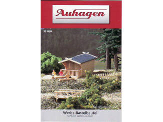 Auhagen H0 99030 Hut en Bruggetje - Modeltreinshop