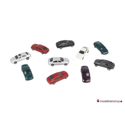 H0 Auto Set - 10 stuks - Modeltreinshop