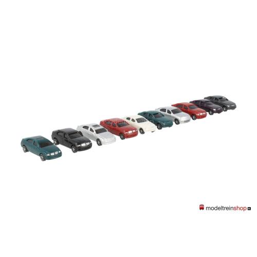 H0 Auto Set - 10 stuks - Modeltreinshop