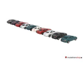 H0 Auto Set - 10 stuks - Modeltreinshop