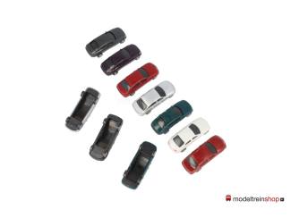 H0 Auto Set - 10 stuks - Modeltreinshop