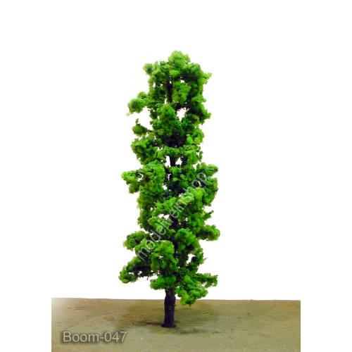 Boom 047 - Groene hoge boom 16 cm - Modeltreinshop