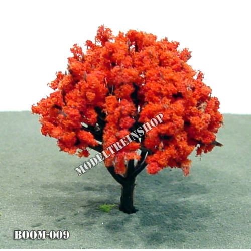 Boom 009 - Rood bol 4 cm - Modeltreinshop