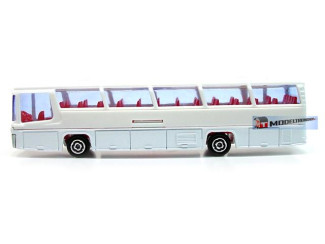 H0 Bus - Majorette Neoplan 373 Blanco Bus - Modeltreinshop