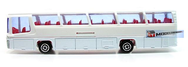 H0 Bus - Majorette Neoplan 373 Blanco Bus - Modeltreinshop