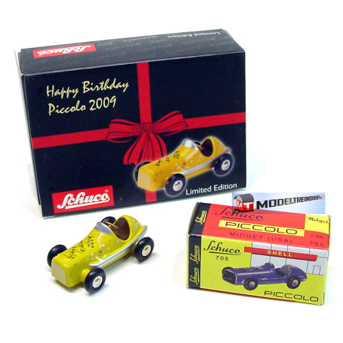 Schuco Piccolo Midget racewagen - Happy Birhday 2009 - Modeltreinshop