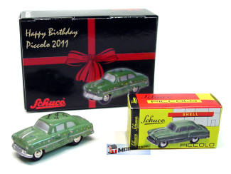 Schuco Piccolo Opel Olympia - Happy Birhday 2011 - Modeltreinshop