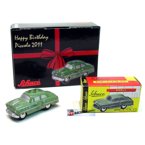 Schuco Piccolo Opel Olympia - Happy Birhday 2011 - Modeltreinshop