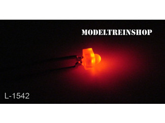 L-1542 - Led 1,8mm Rood 3v - Modeltreinshop