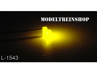 L-1543 - Led 1,8mm Geel 3v - Modeltreinshop